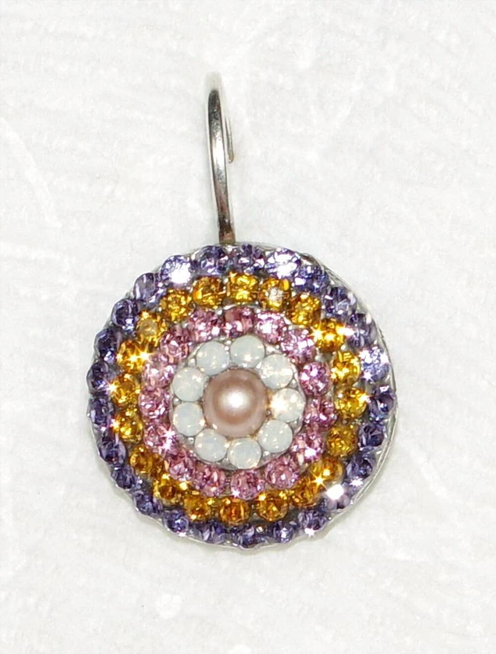 NEW MARIANA women's flower power starburst earrings in multicolor